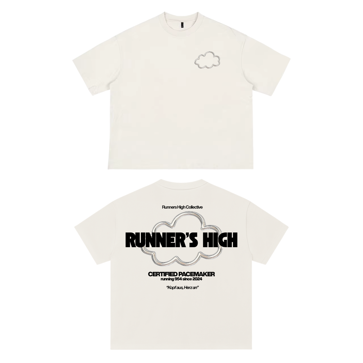 RHC Oversized Shirt unisex - Cloud